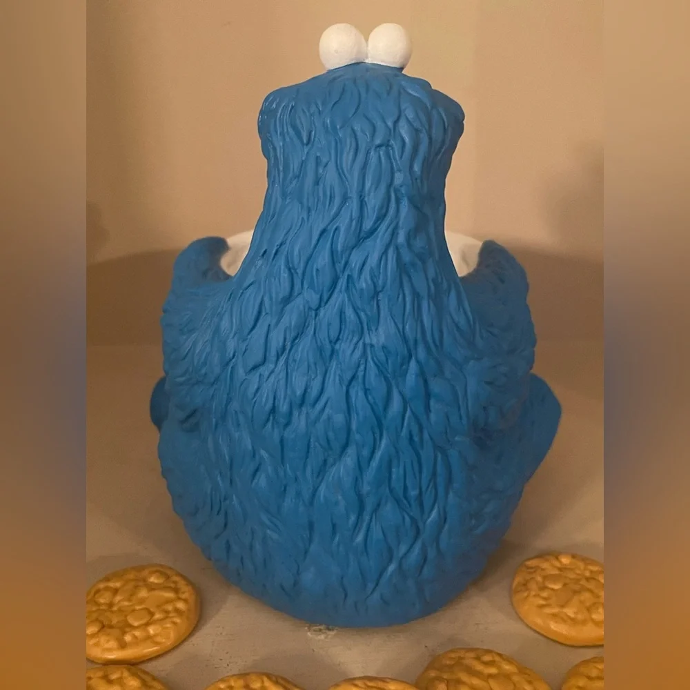 Rare 1989 Cookie Monster Pop Up Game Lewco Corp Sesame Street - Missing 1 Cookie